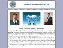 Tablet Screenshot of consultants-iic.com